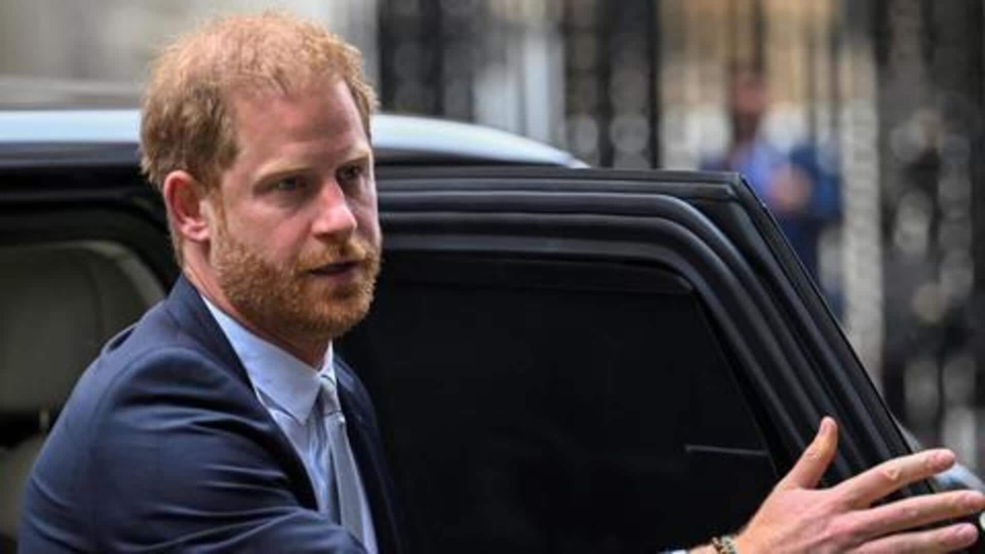 Prince Harry spotted working on 'mystery project' in London
