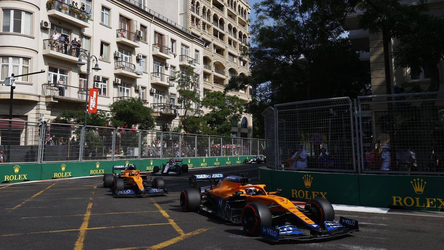Alpha Tauri and McLaren among the points Alpha Tauri and McLaren among the points