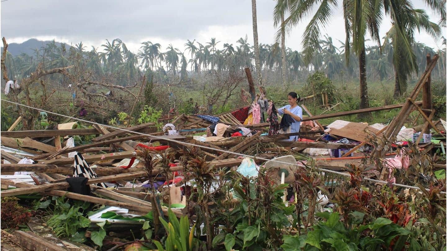 Dinagat Islands faces brunt of Rai: Governor Dinagat Islands faces brunt of Rai: Governor