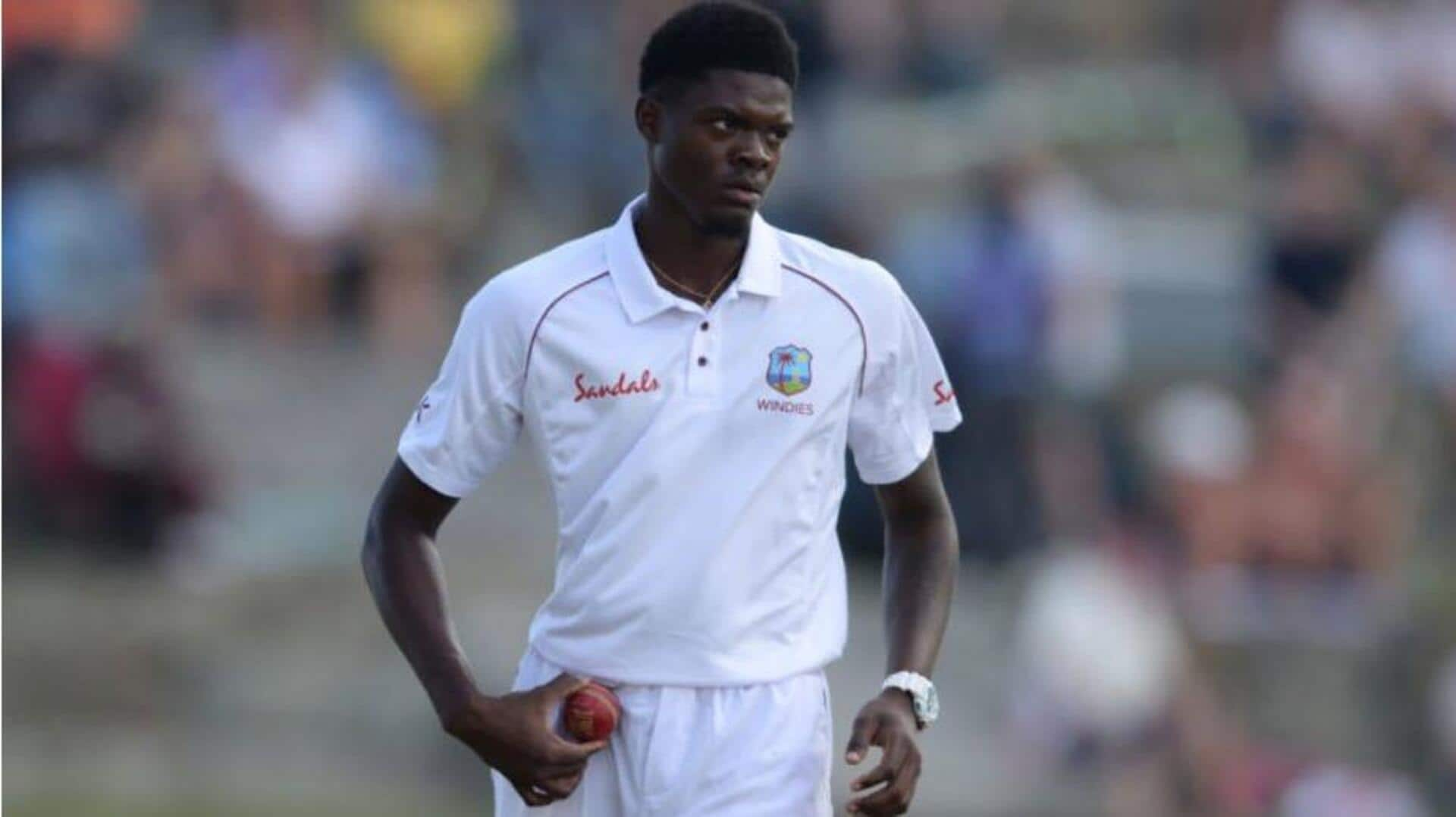 Alzarri Joseph completes 200 wickets in First-Class cricket: Stats