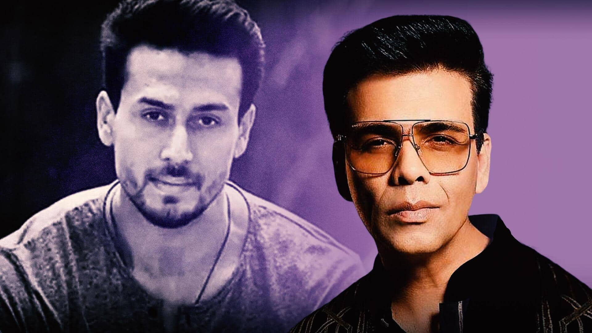 Tiger Shroff and Karan Johar to collaborate on big-budget film