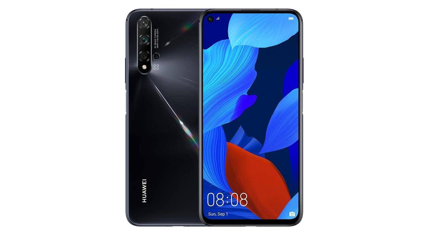 Huawei Nova 5T bears a Full-HD+ LCD display Huawei Nova 5T bears a Full-HD+ LCD display