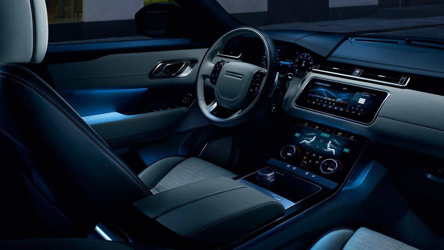 It has two 10.0-inch touchscreens and a 3D Surround Camera It has two 10.0-inch touchscreens and a 3D Surround Camera