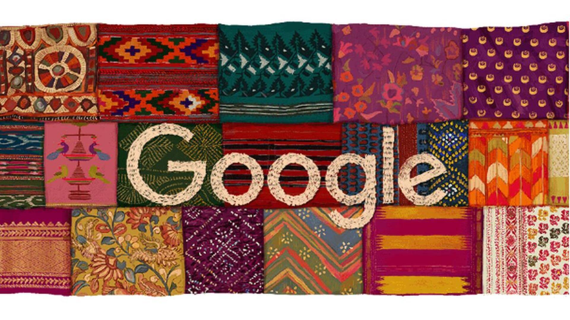 Independence Day: Google Doodle celebrates India's rich legacy of textiles