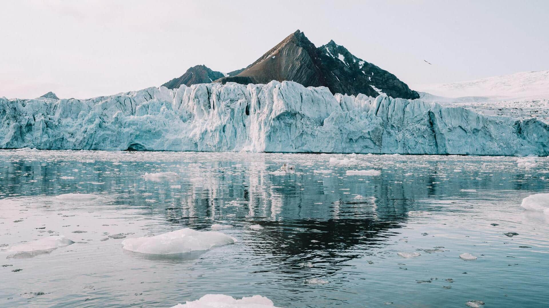 Thrilling ice climbing adventures in Svalbard, Norway