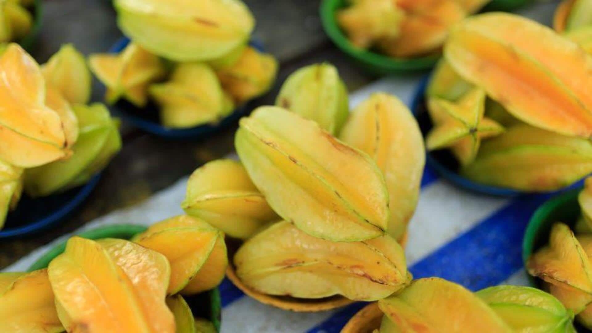 Tasty ways to enjoy starfruit 