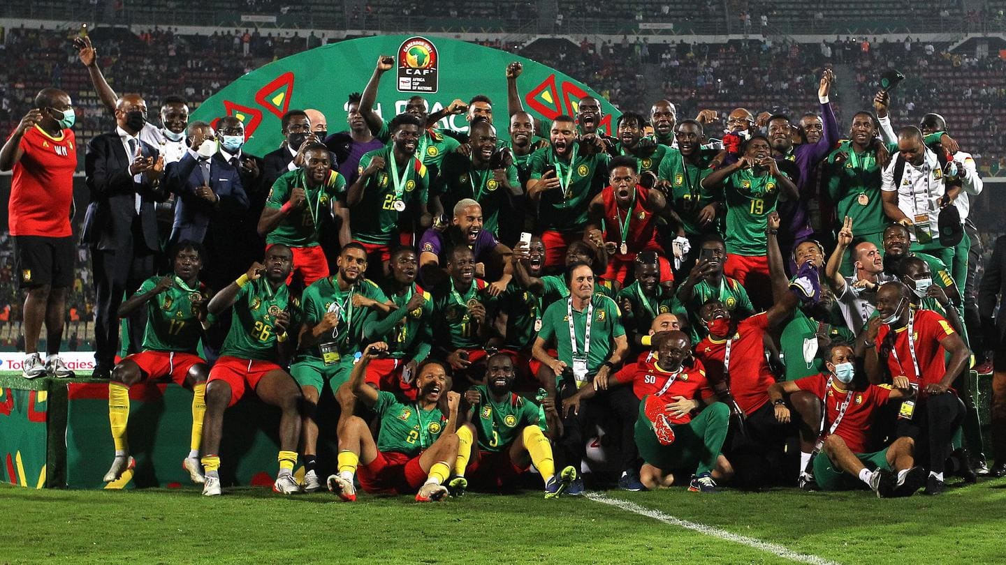 2021 AFCON: Cameroon beat Burkina Faso to finish third