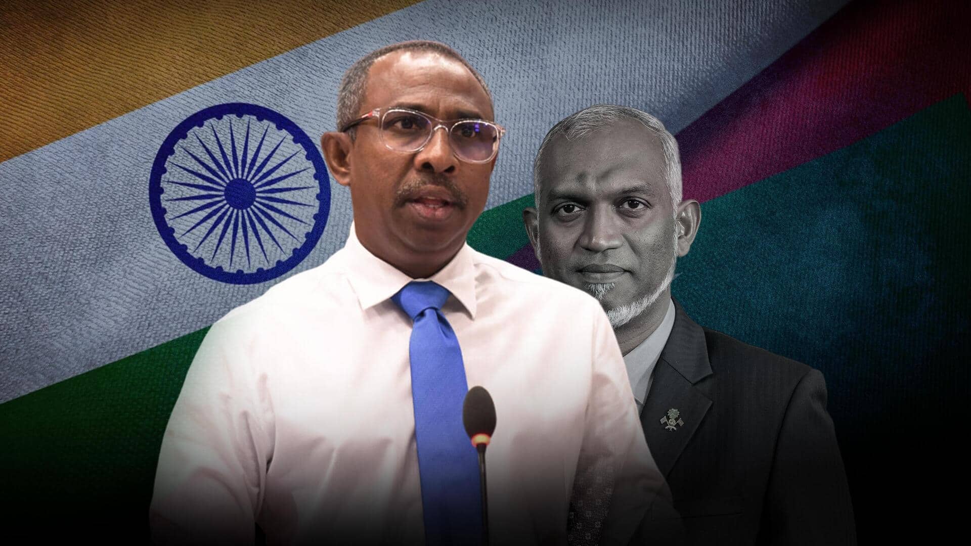 Maldives leader calls for President Muizzu's removal amid India row