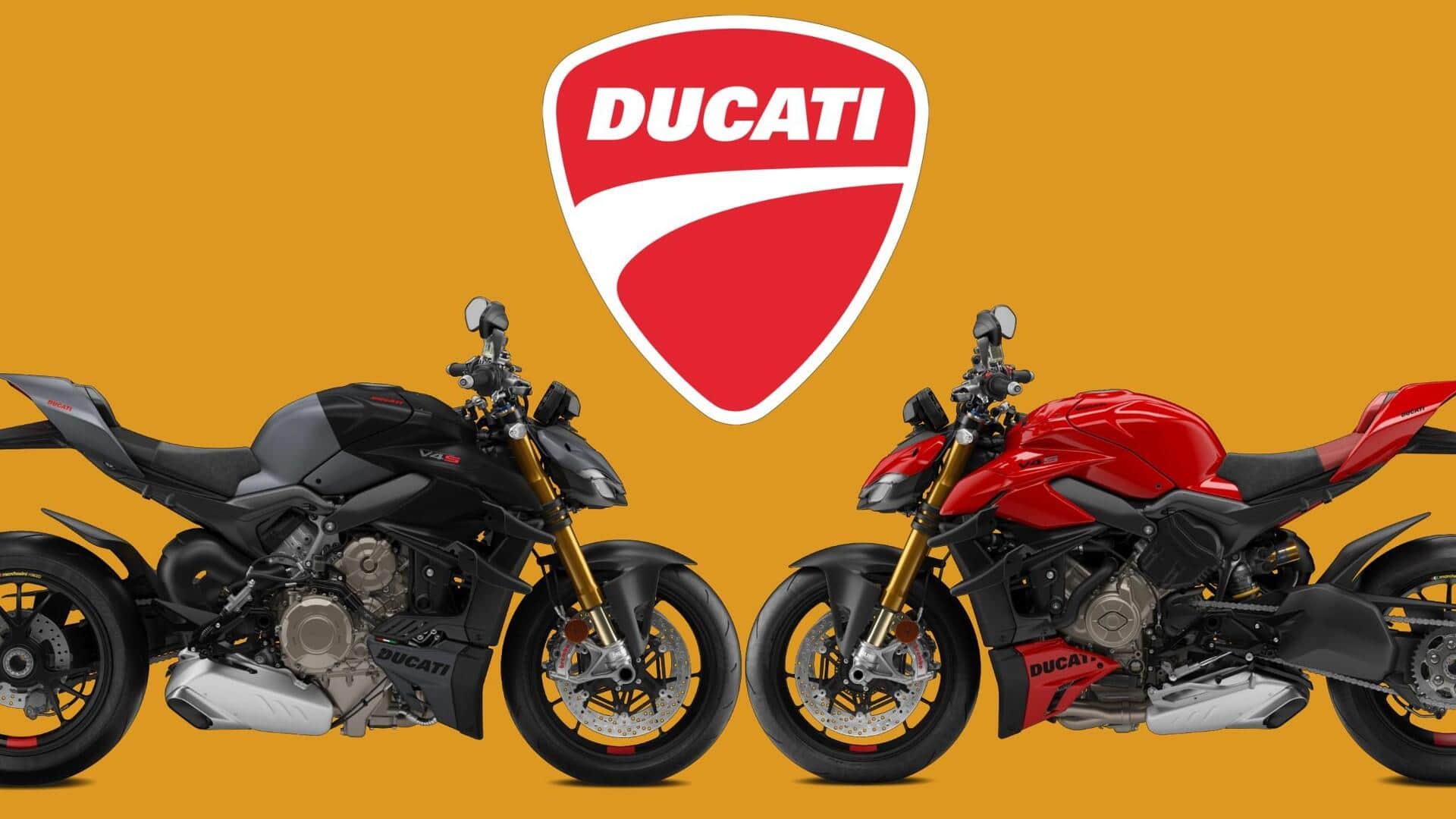 Ducati Streetfighter V4 range launched starting at Rs. 25 lakh
