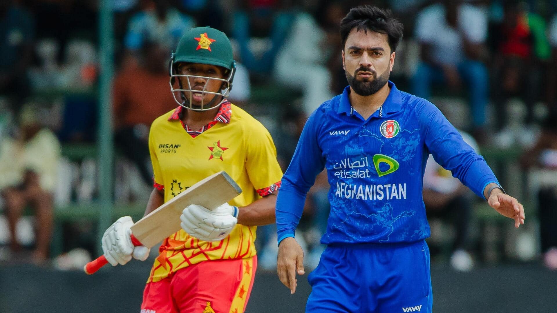 Rashid Khan floors Zimbabwe with four-fer in 3rd T20I: Stats