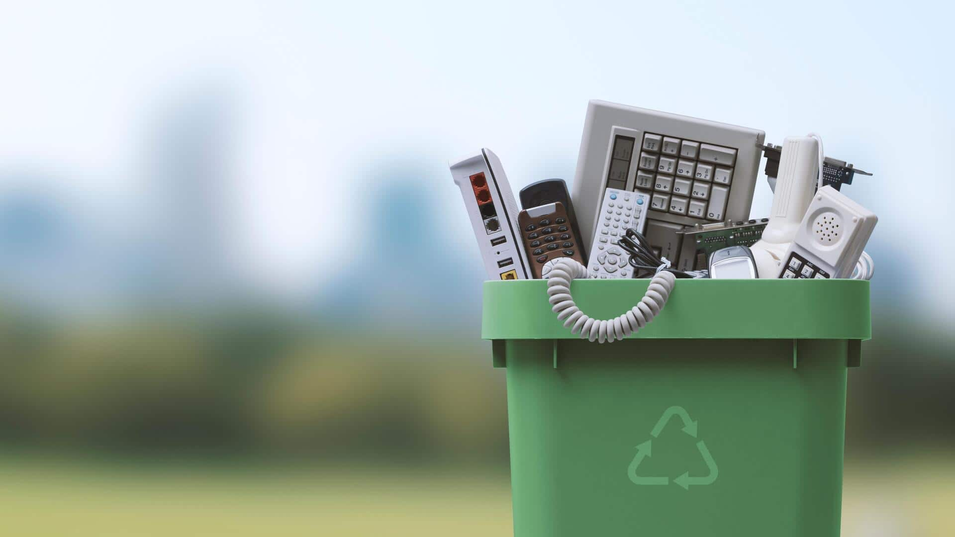 Don't throw away e-waste, you can make money off it 