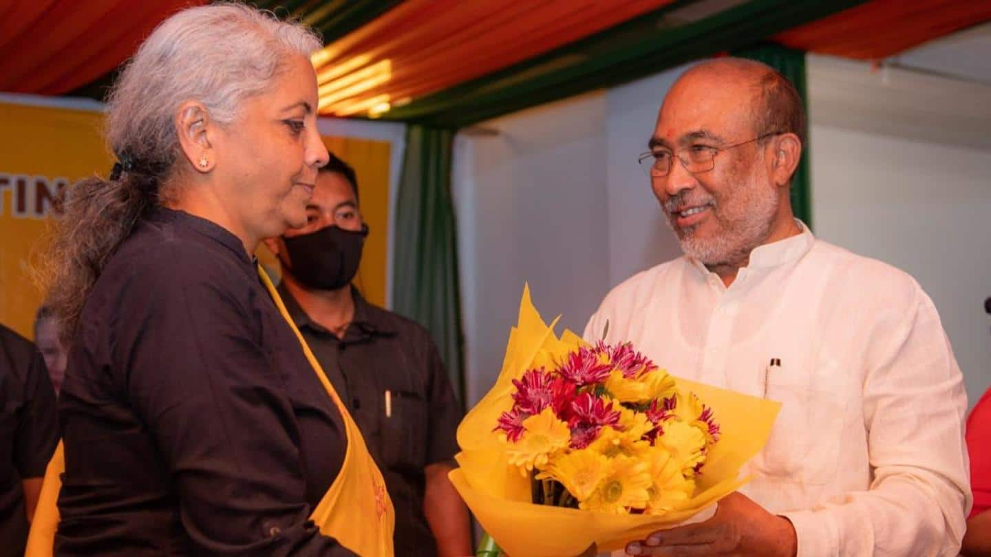 N Biren Singh named Manipur CM for second term