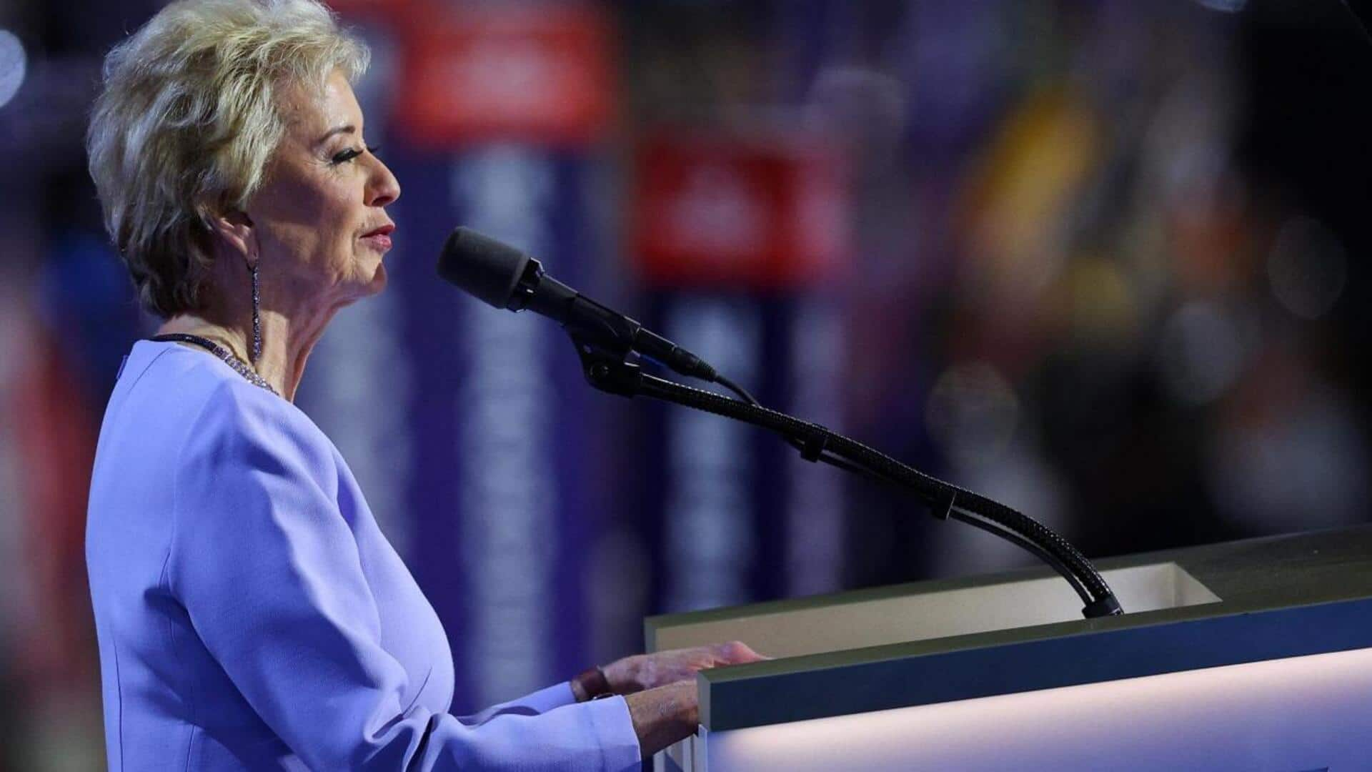 Who's Linda McMahon—WWE co-founder—Trump's pick for US education secretary