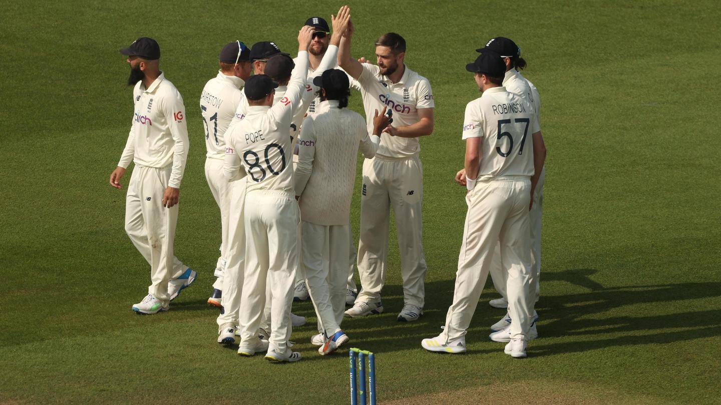 Woakes shines for England, Anderson gets to 632 scalps Woakes shines for England, Anderson gets to 632 scalps