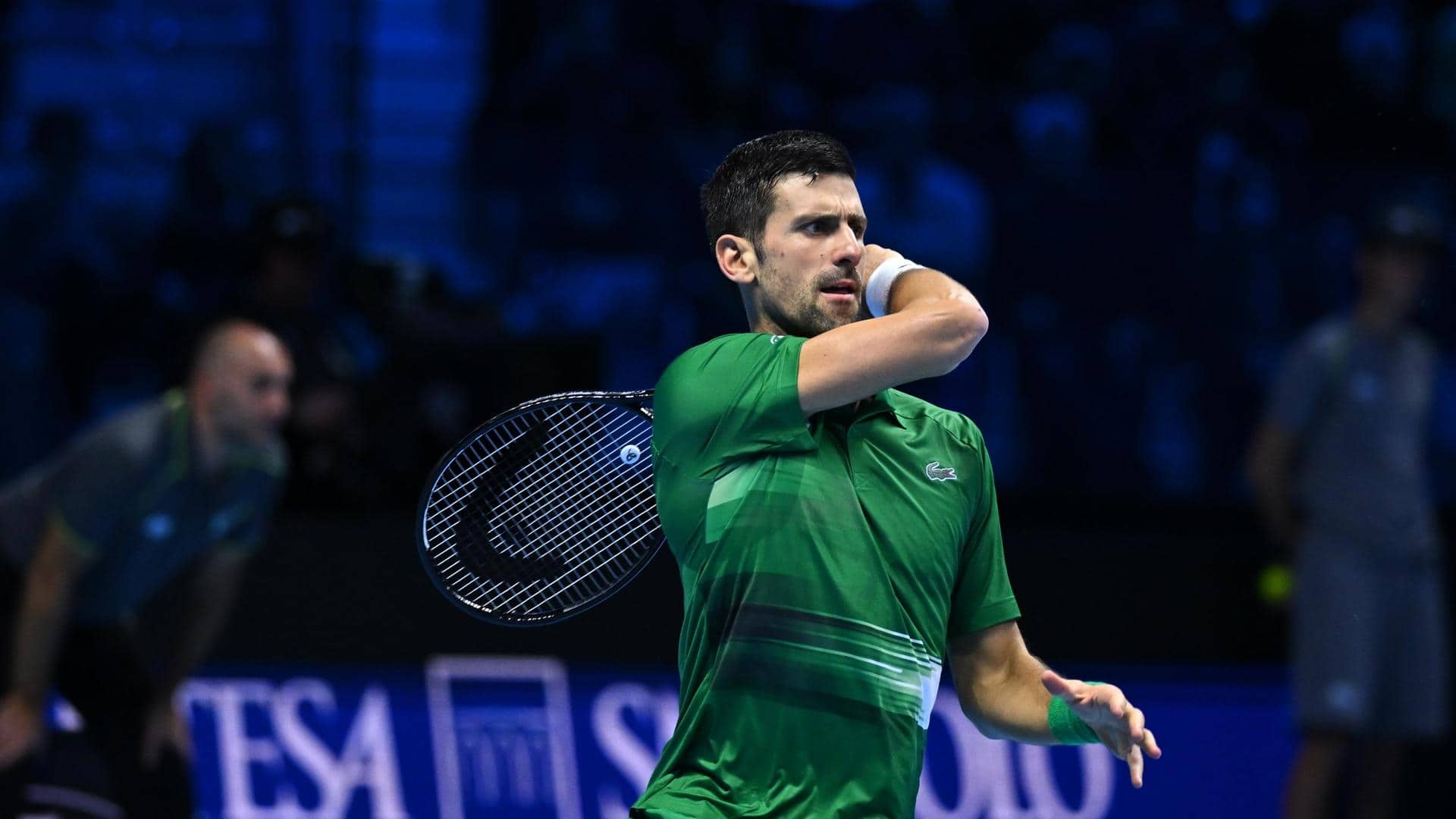 ATP Finals: Novak Djokovic overcomes Stefanos Tsitsipas, seeks sixth title