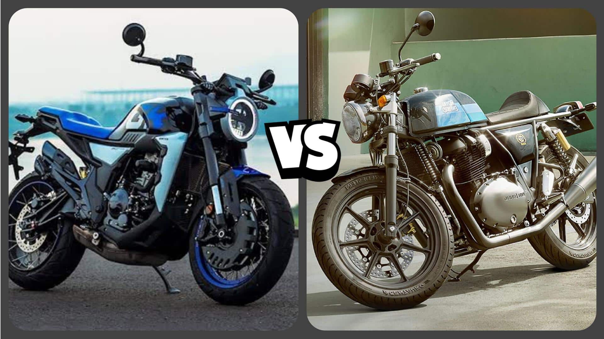 Is Zontes GK350 better than Royal Enfield Continental GT 650