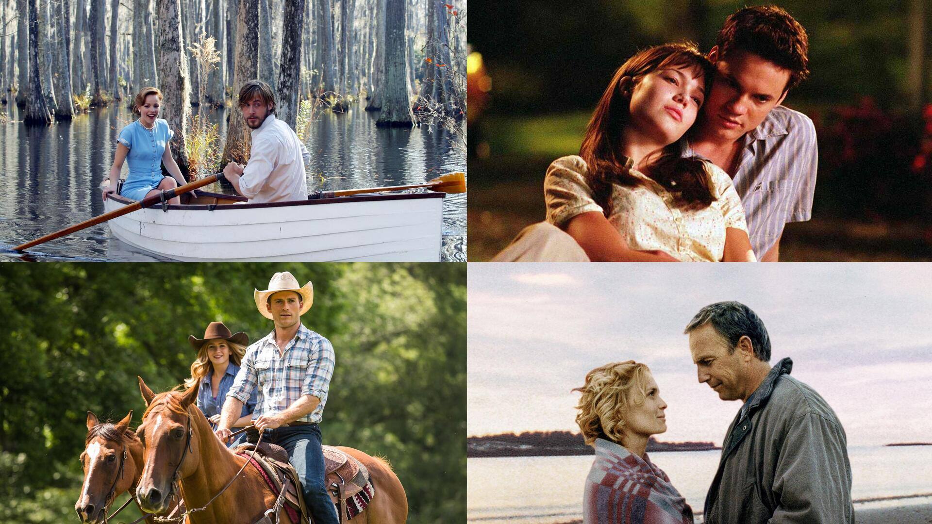 'The Notebook'-'The Longest Ride': Movies adapted from Nicholas Sparks's books 