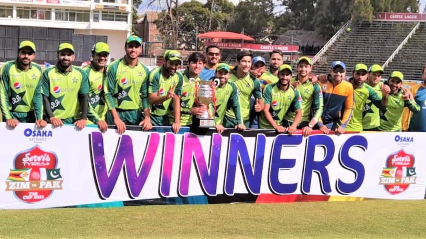 Pakistan beat Zimbabwe, win three-match T20I series: Records broken