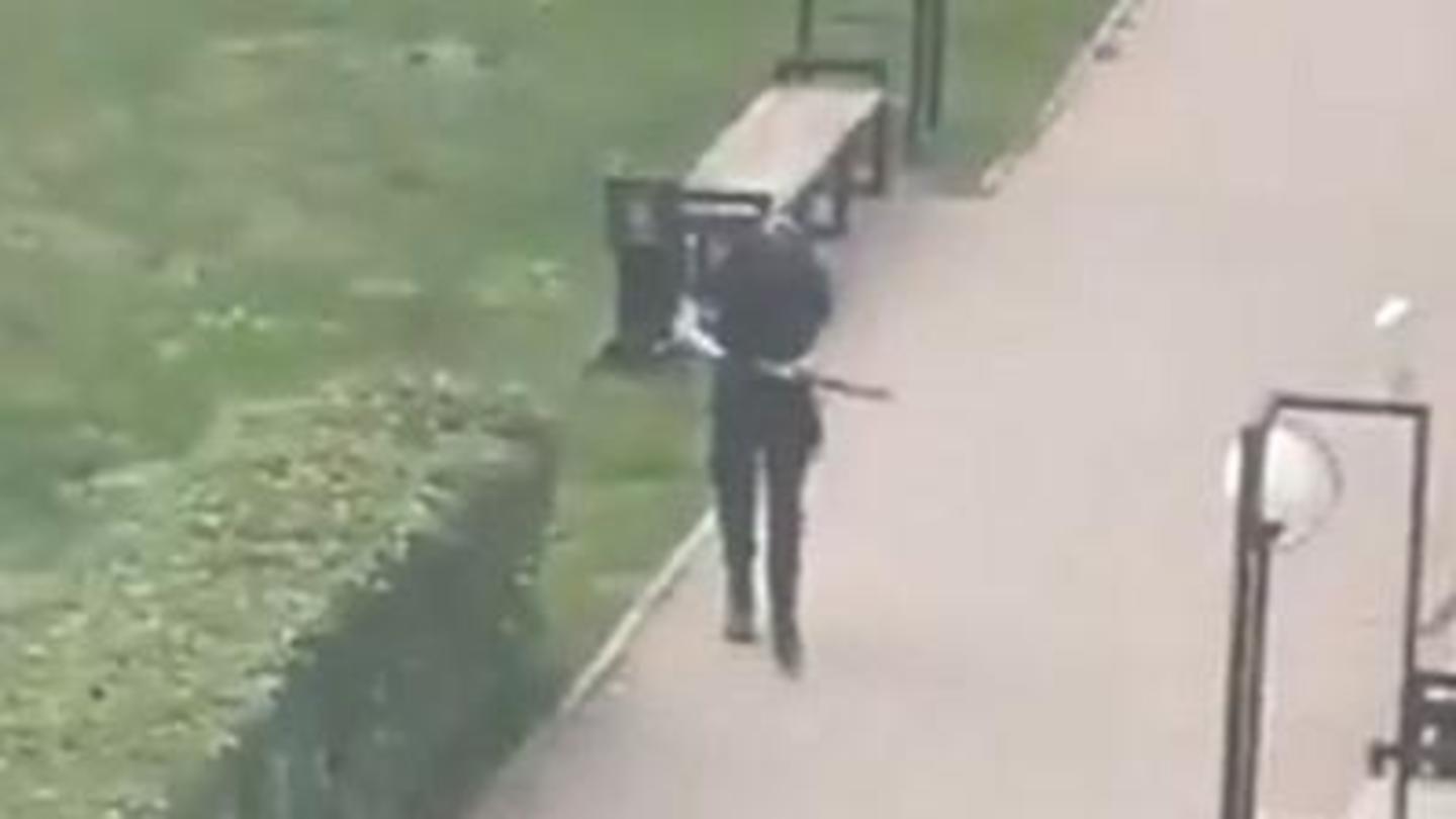Attacker sustained injuries while being detained Attacker sustained injuries while being detained