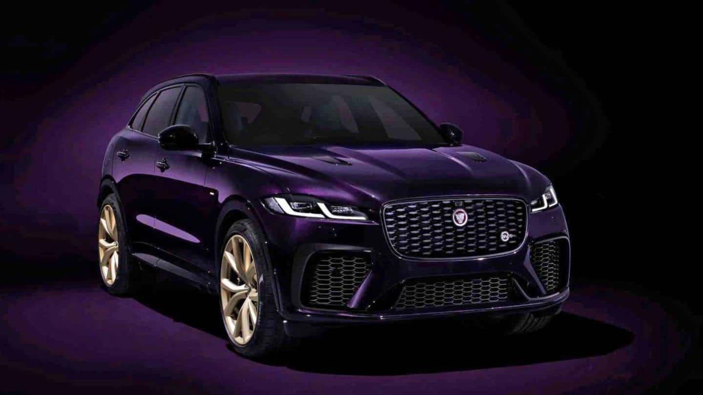 Jaguar F-PACE SVR Edition 1988 breaks cover with sporty looks