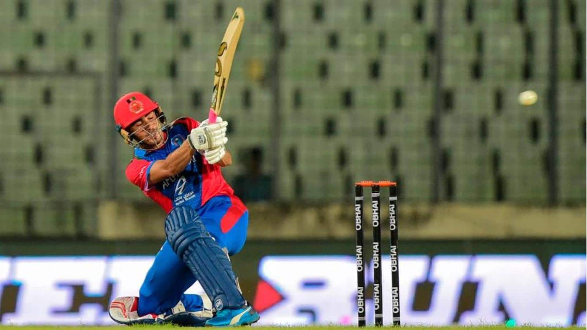 Afghanistan's Rahmanullah Gurbaz completes 1,000 T20I runs: Key stats 