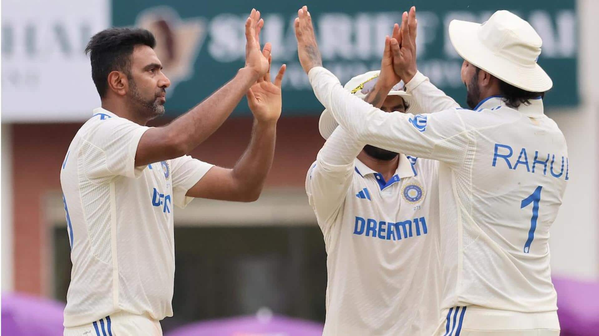 Ravichandran Ashwin equals Shane Warne with 37th Test fifer: Stats 