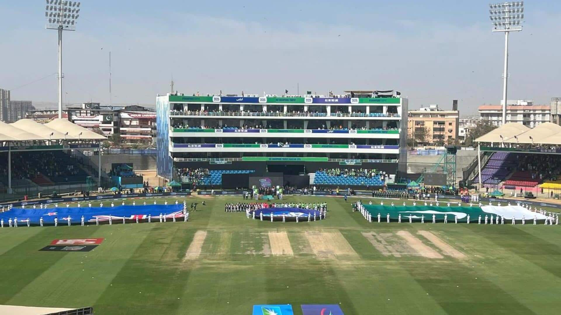 Michael Vaughan questions low crowd turnout for Champions Trophy opener