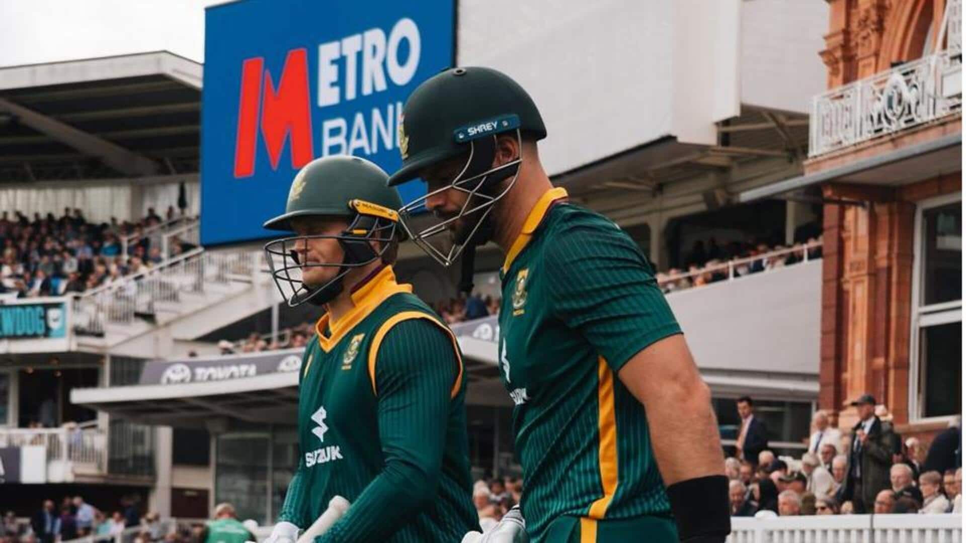 Listing South Africa's highest ODI totals in England Listing South Africa's highest ODI totals in England