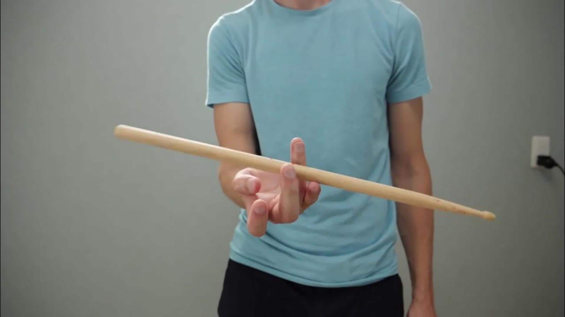How drumstick twirling drills help improve dexterity