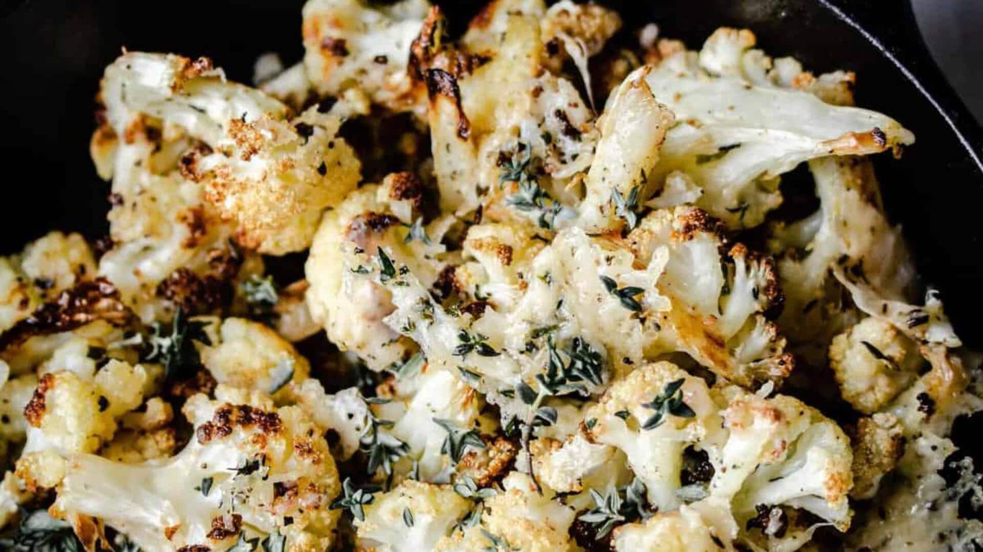 Truffle oil and cauliflower: A combo you'll love