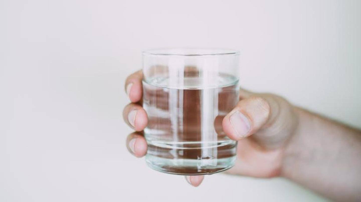 Drink at least three liters of water daily Drink at least three liters of water daily