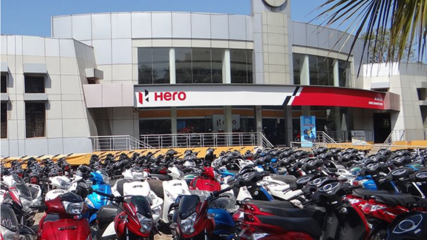 Hero MotoCorp saw a 41% drop in year-on-year sales Hero MotoCorp saw a 41% drop in year-on-year sales