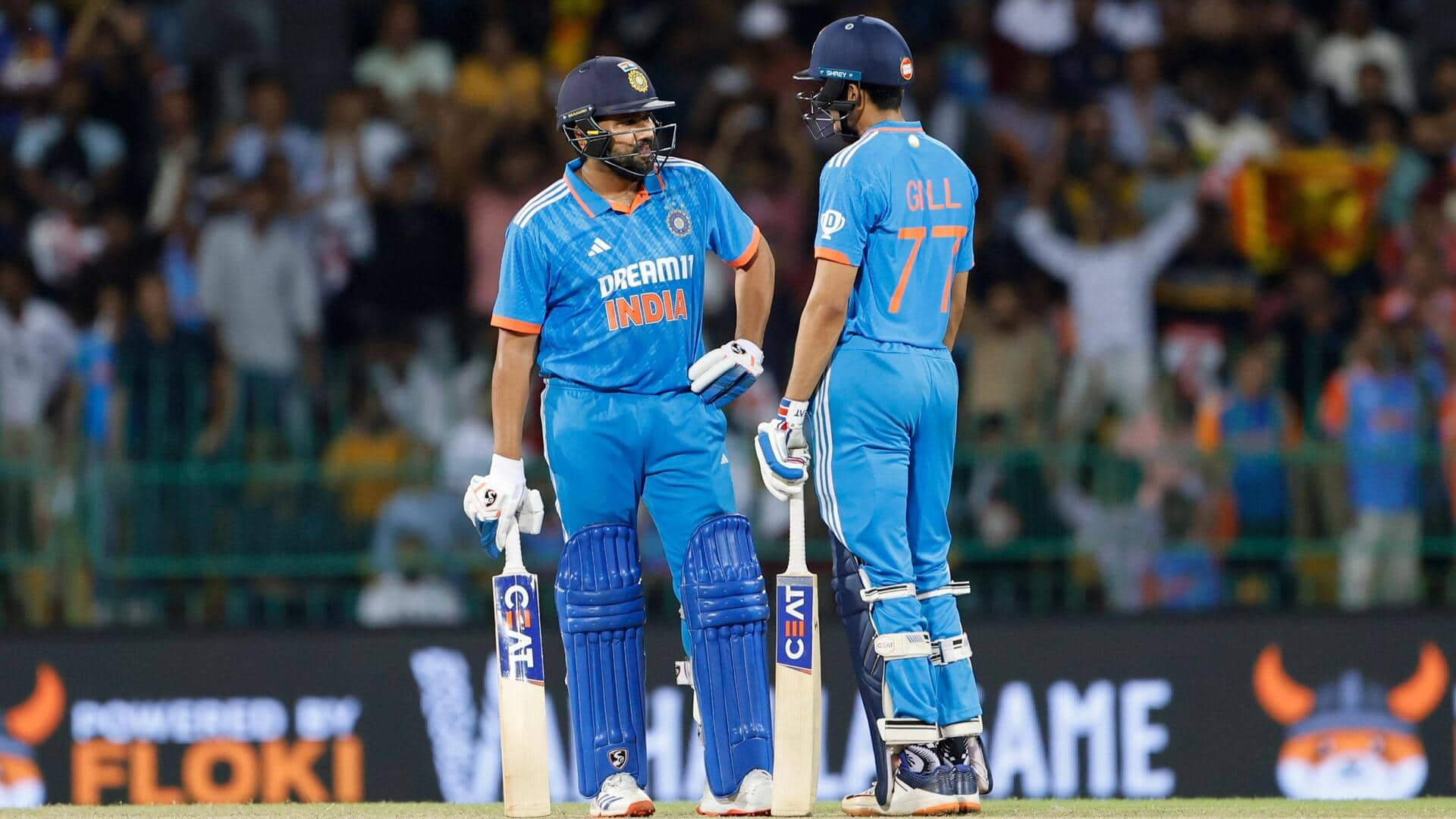 5 Indian batters with 1,000-plus fours in ODIs