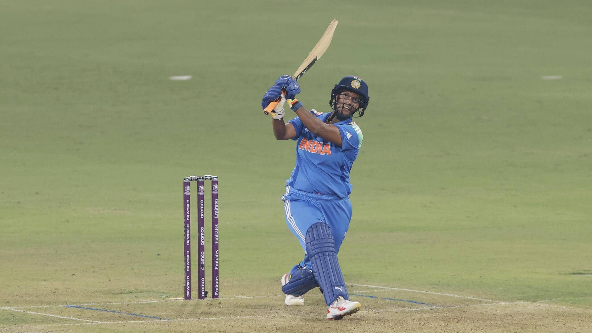 Deepti Sharma enters elite list with all-round show versus England Deepti Sharma enters elite list with all-round show versus England