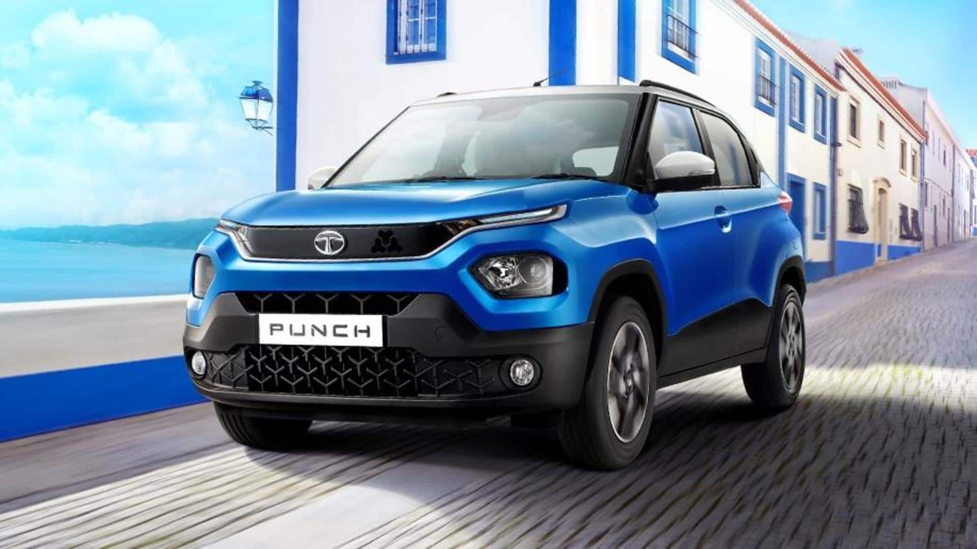 Tata Punch EV's latest spy shots reveal interior, design features