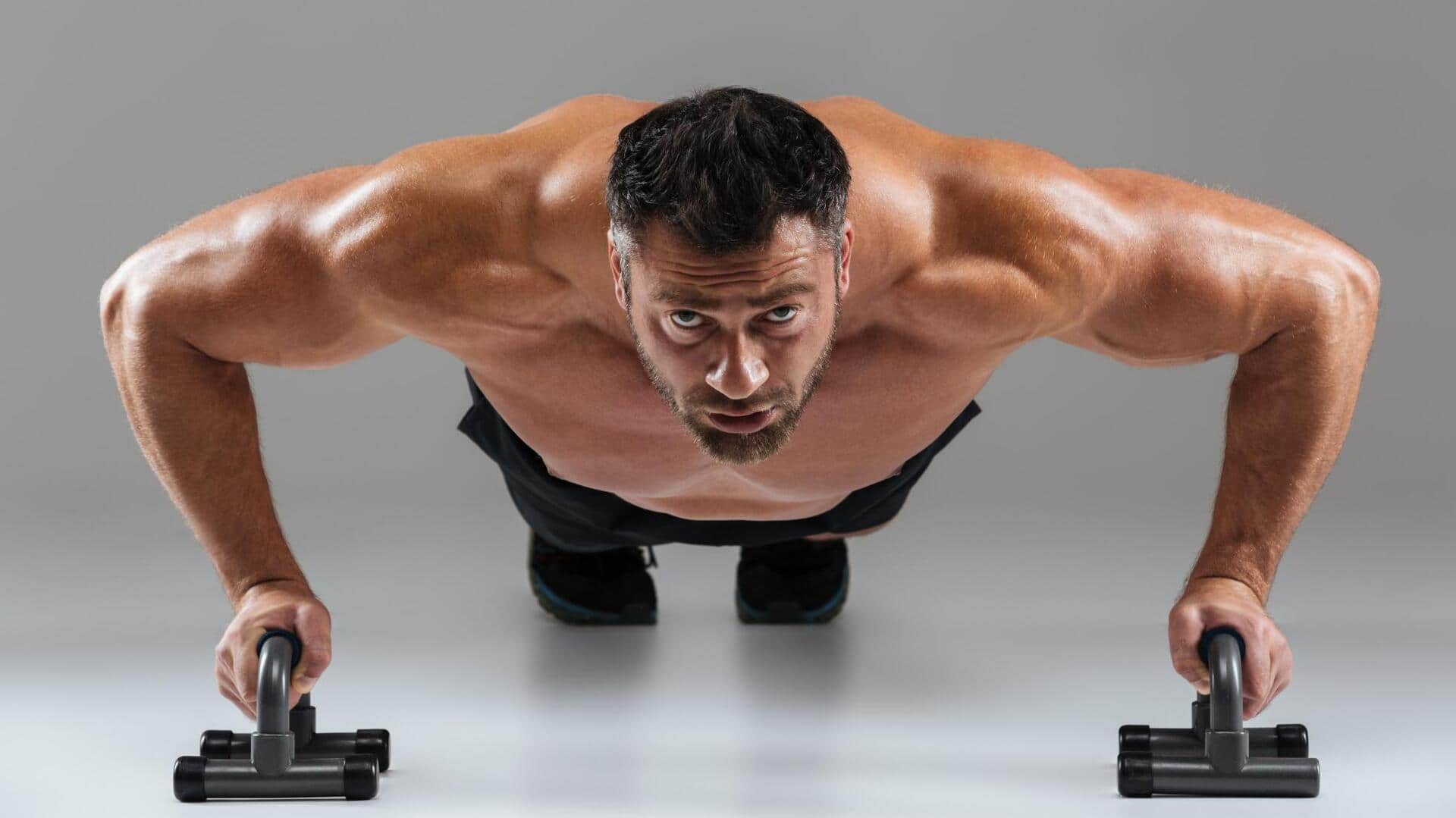 Easy push-up bar exercises for your workout routine