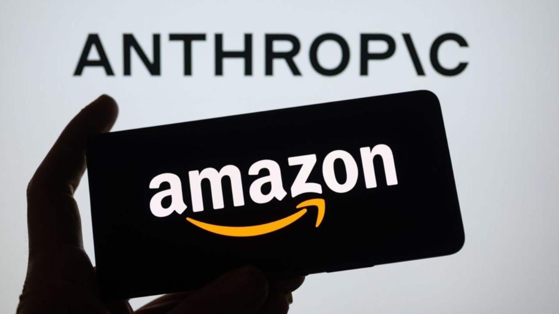 Amazon weighs another multibillion-dollar bet on AI firm Anthropic Amazon weighs another multibillion-dollar bet on AI firm Anthropic