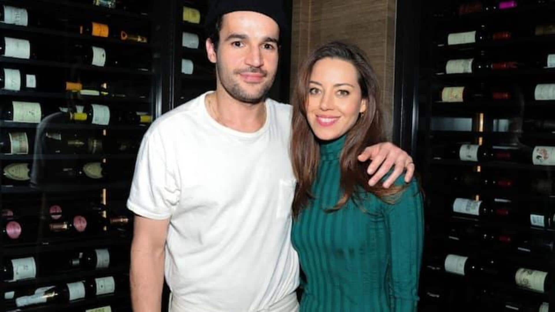 Aubrey Plaza welcomes 1st child with Christopher Abbott