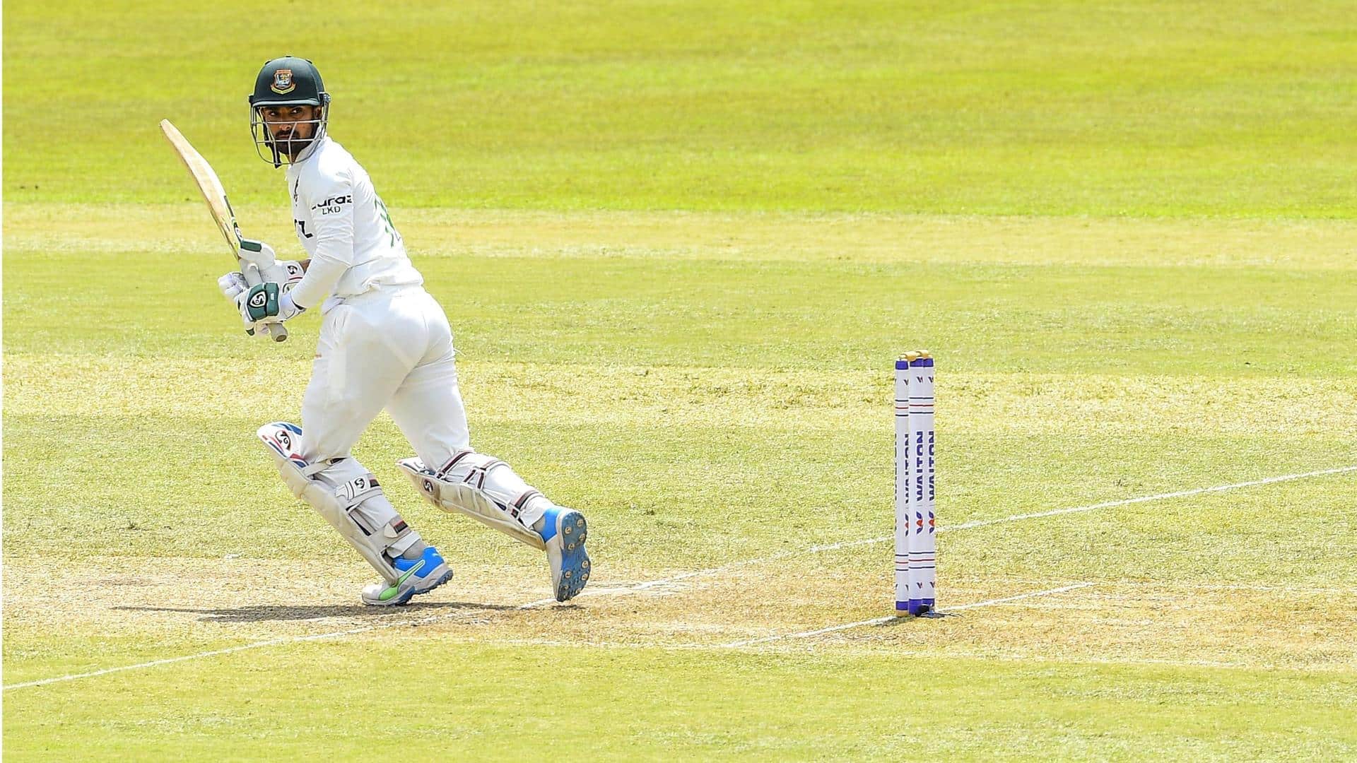 Litton Das hammers half-century on Test captaincy debut: Stats