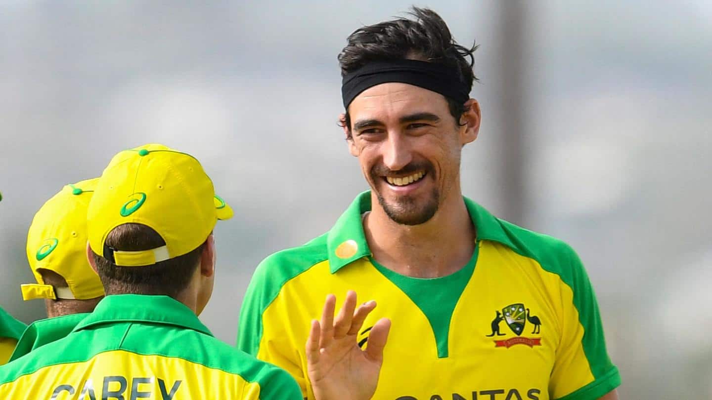 Starc claims 11 wickets in the ODI series Starc claims 11 wickets in the ODI series