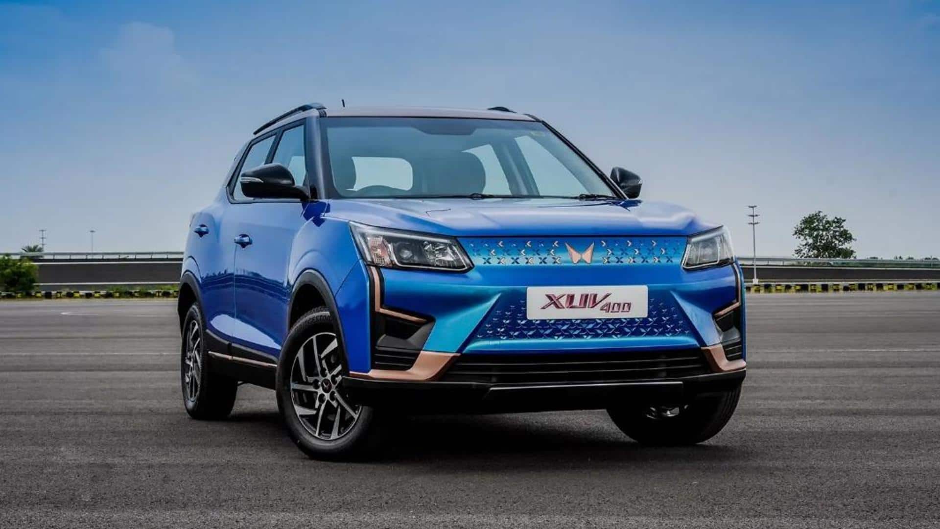 Mahindra XUV400 to get 3 variants; launch in 2023