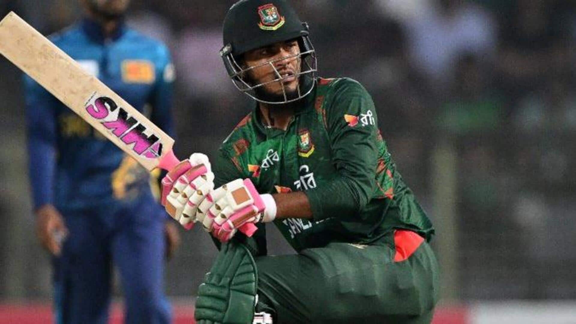 Bangladesh's Rishad Hossain accomplishes unique milestones with fifty against SL