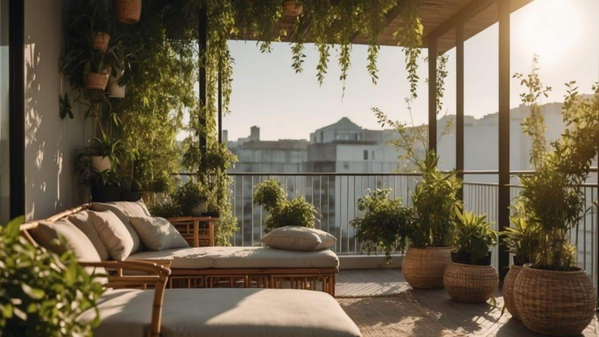 Cozy balcony hacks that won't break the bank