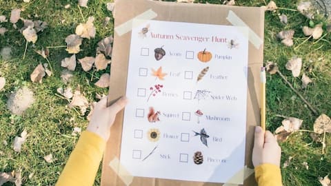 Feeling low? Try scavenger hunts