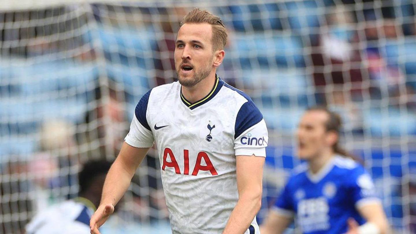 Kane smashes 15th Premier League goal against Leicester Kane smashes 15th Premier League goal against Leicester