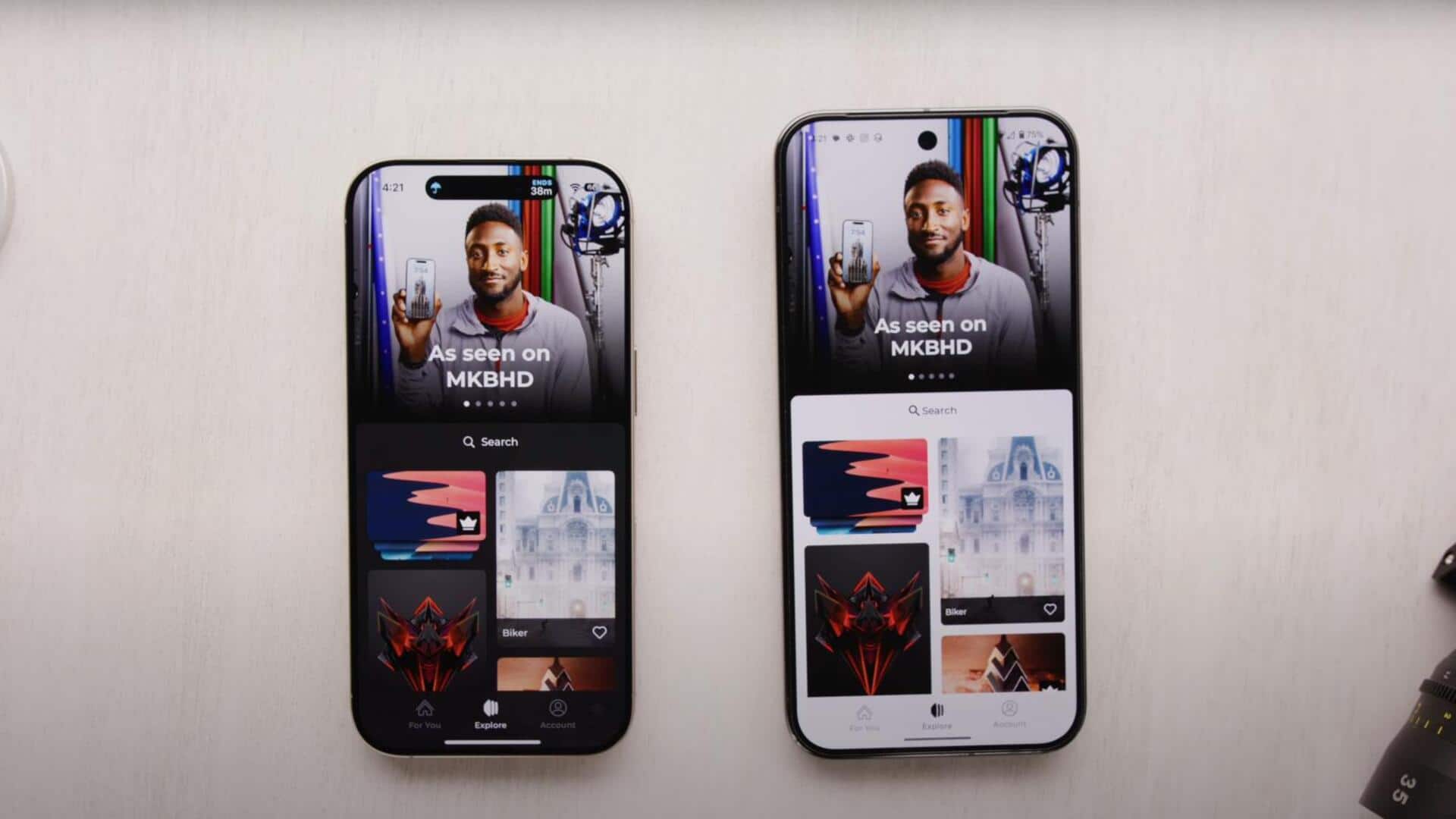 MKBHD's wallpaper app Panels now comes with fewer ads