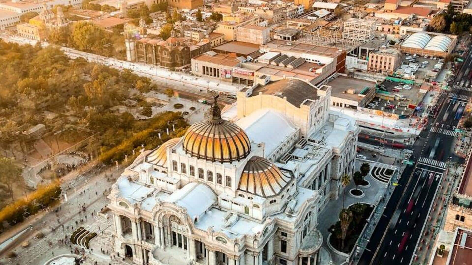 Wander through Mexico City's historic plazas