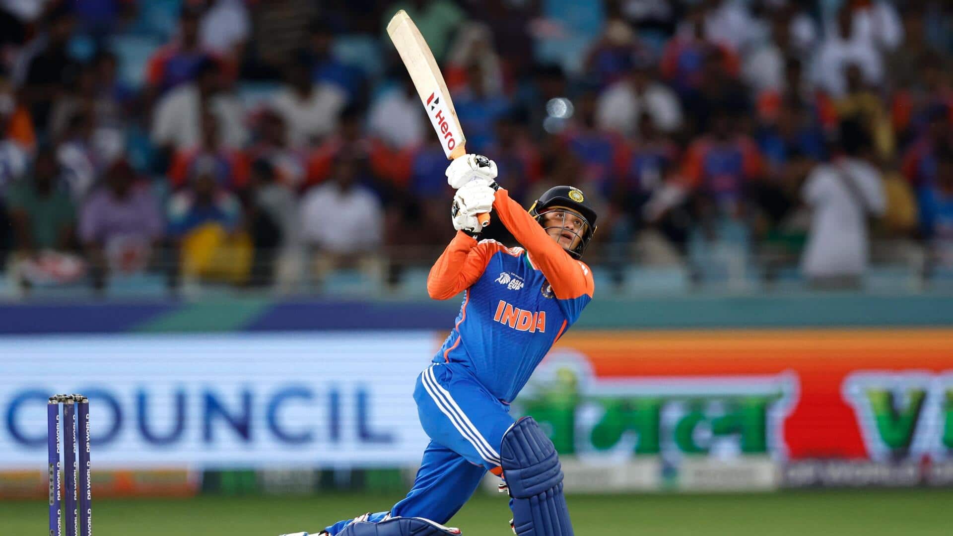 Asia Cup, Abhishek Sharma hammers his 3rd successive fifty: Stats