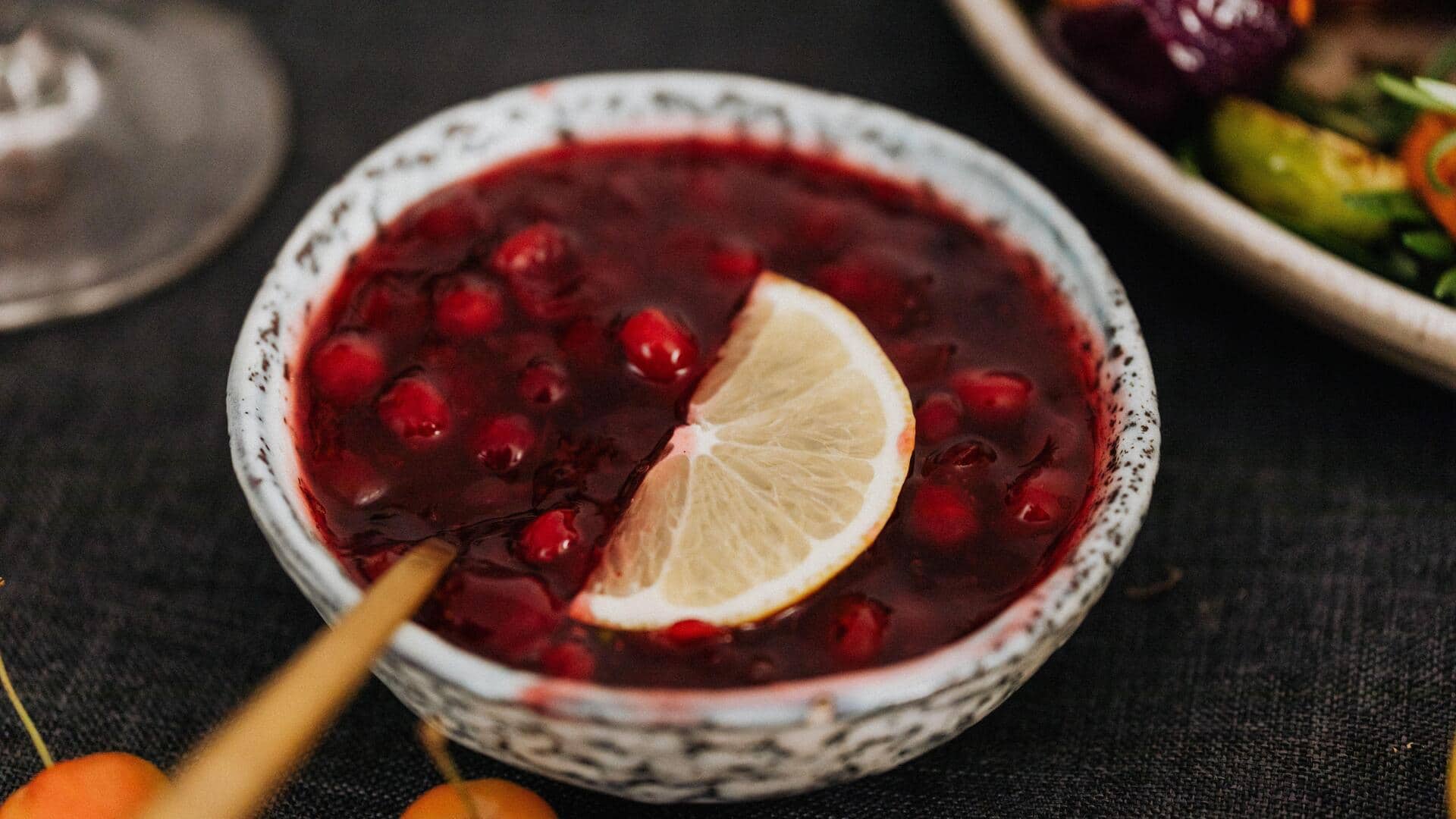 Cranberries bring a tangy twist to everyday dishes