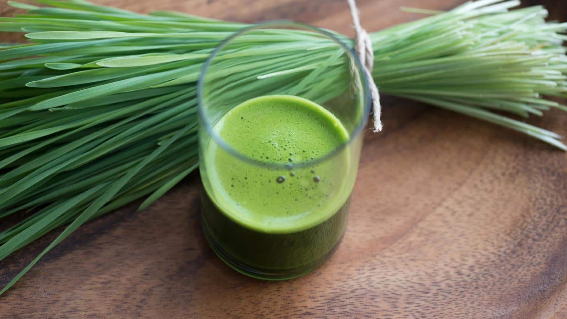 Take note of these five health benefits of wheatgrass